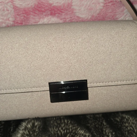 Nwt Michael Kors Ludlow Shoulder Bag Rosewater New - Picture 3 of 7